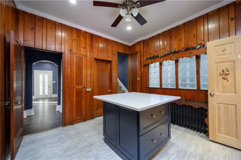 FIrst floor bonus room with back staircase