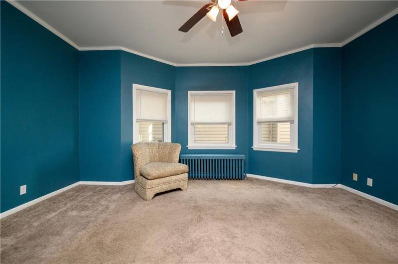 Large bedroom on second floor