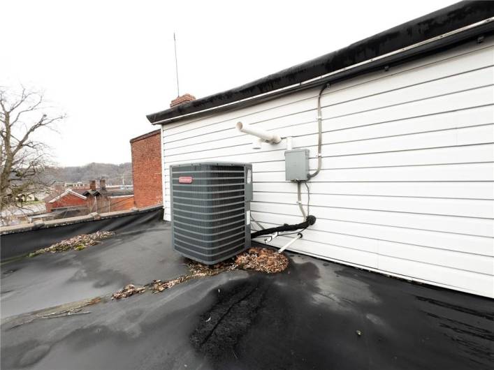 Exterior roof Air Conditioning Unit.