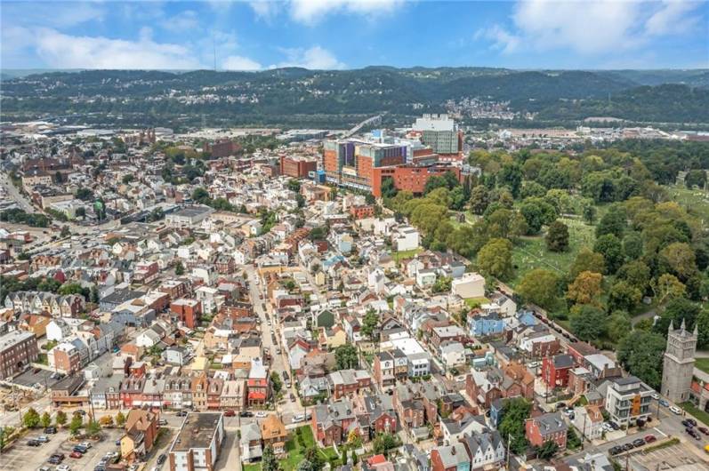 Walkable to Children's Hospital and West Penn Hospital