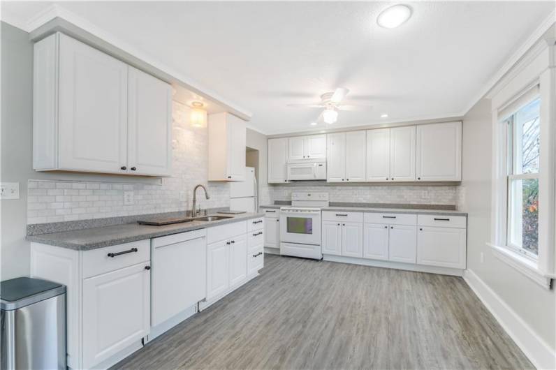 Upstairs kitchen