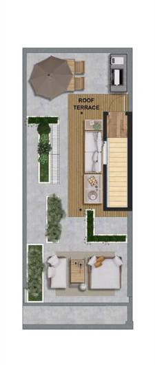 Roof deck floor plan