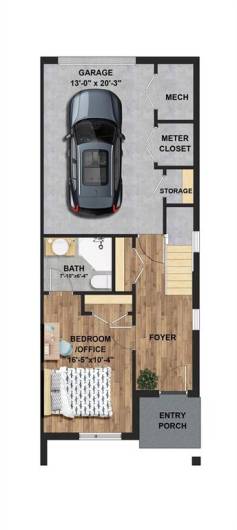 1st level floor plan