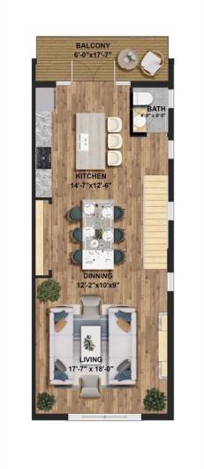 2nd level floor plan