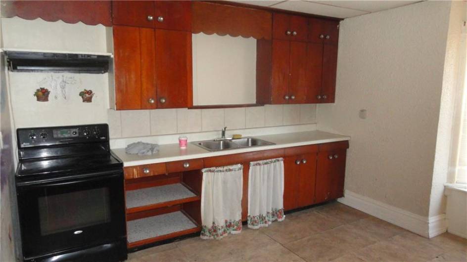 upper unit kitchen