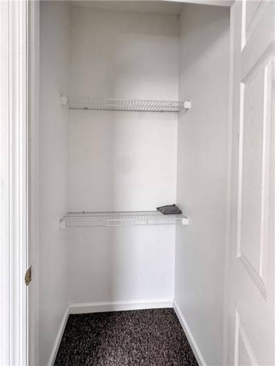 Linen and storage closet