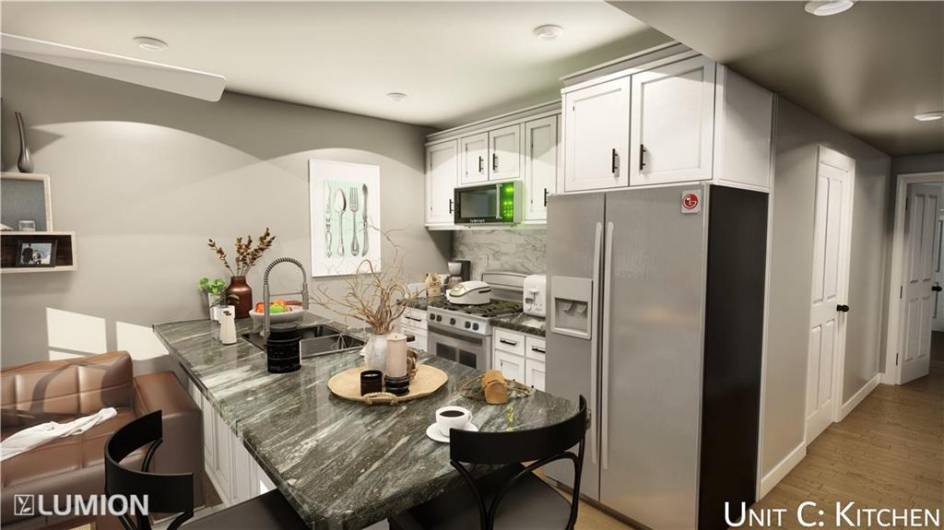 36 W Pike St Unit #C Kitchen