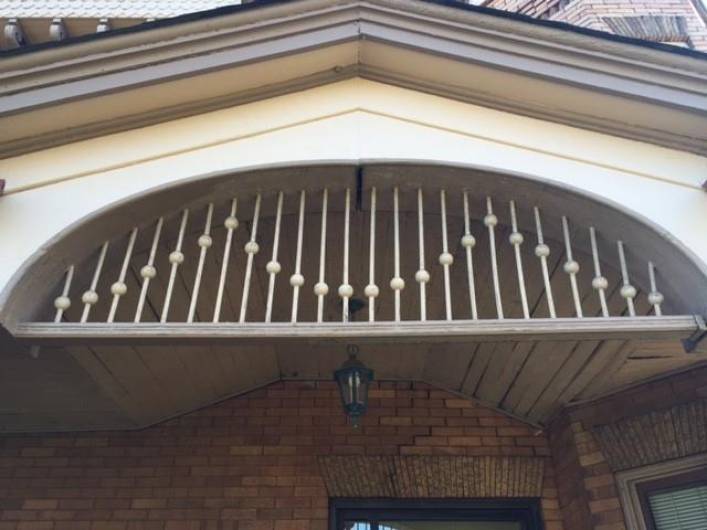 Unique porch detail