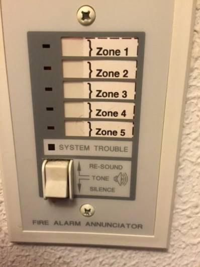 Zoned fire system