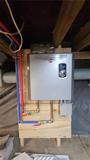 Rheem on demand hot water