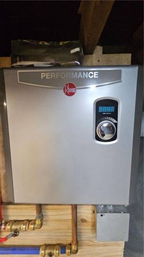 Rheem on demand hot water