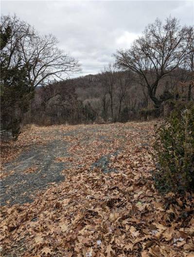 Top of driveway view