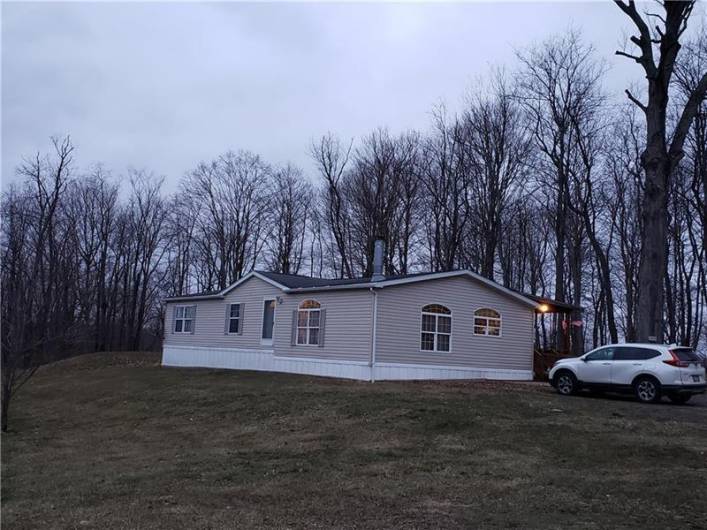 Double Wide 3-BR Manufactured Home, Fully Equipped & Furnished; Move-In Condition & Large useable surrounding yard area;