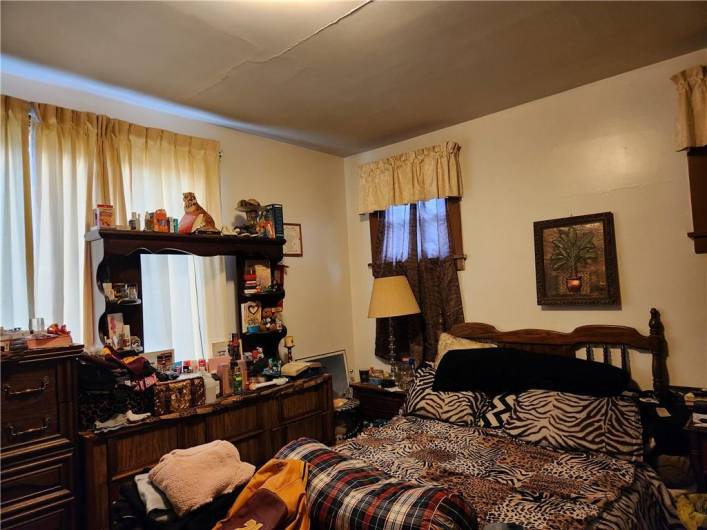 This is a 1st floor bedroom, but was originally the formal livingroom