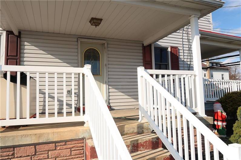 12’x10’ Concrete Side Porch Entry