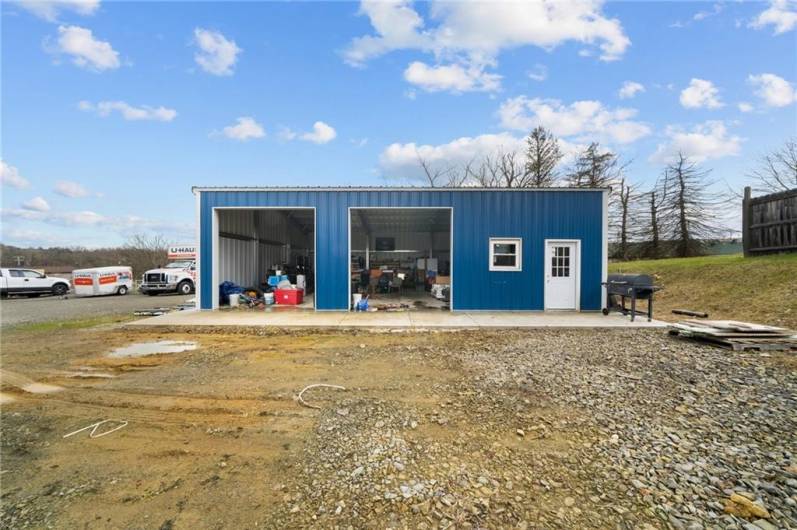 2 NEW 10’x10’ Garage Doors and Electric Service to Outbuilding included prior to closing