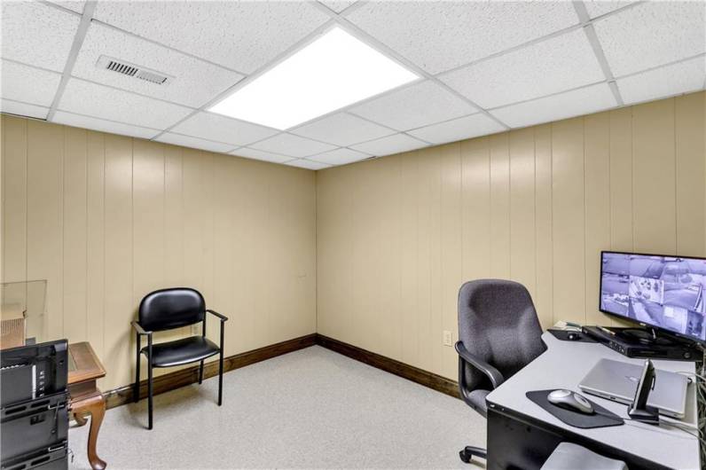 Additional Office / Storage Room on Lower Level Available for Additional $100/Month.