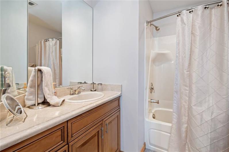 Bathroom attached to second bedroom!