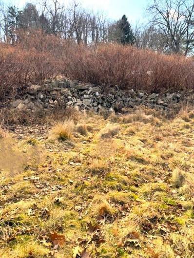 Former foundation from home on property. Home had public water & sewer.