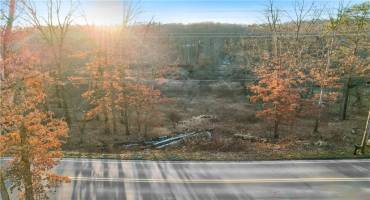 From Road, close to boundary between lots