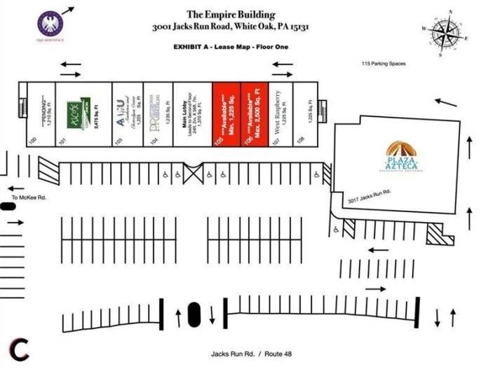 Lease Map - First Level