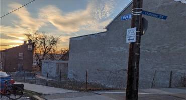 South west corner of Frazier and Ward Streets