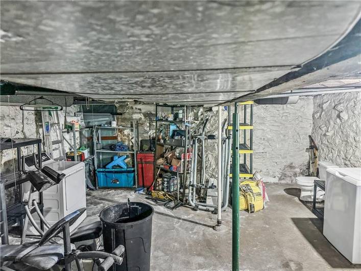 Large, storage ready basement! New Hot Water Tank (2018)!