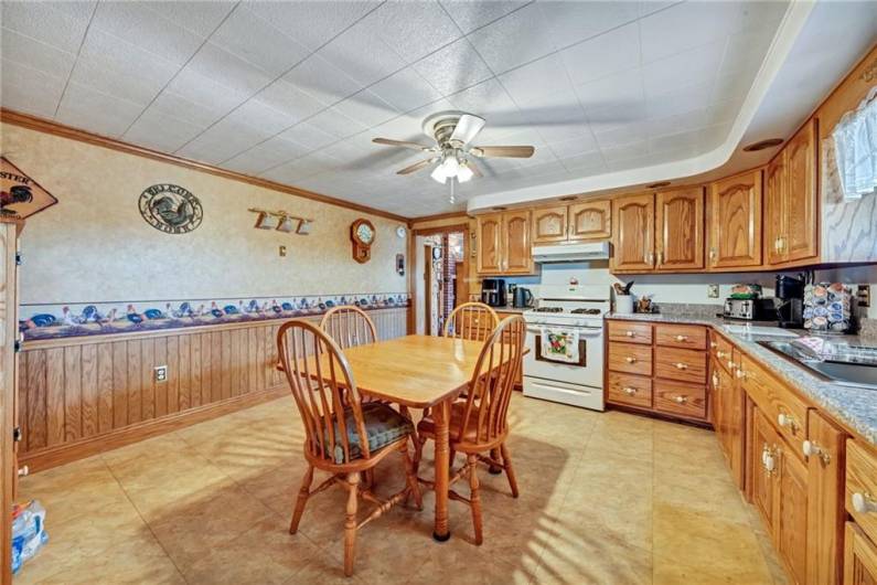 Large Custom Kitchen.