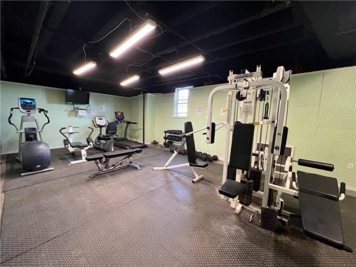 24/7 fitness room