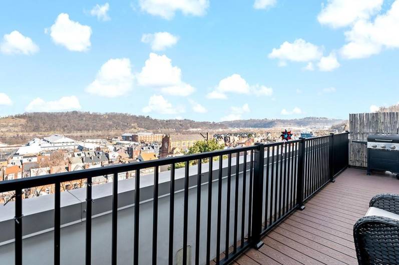 190+/- Square foot Private Balcony