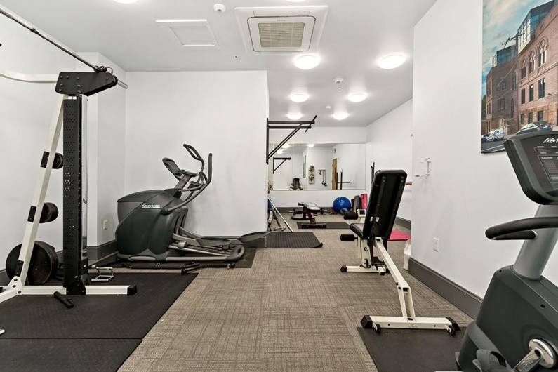 Gym Area, Fully equipped