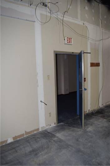 Common hallway entrance