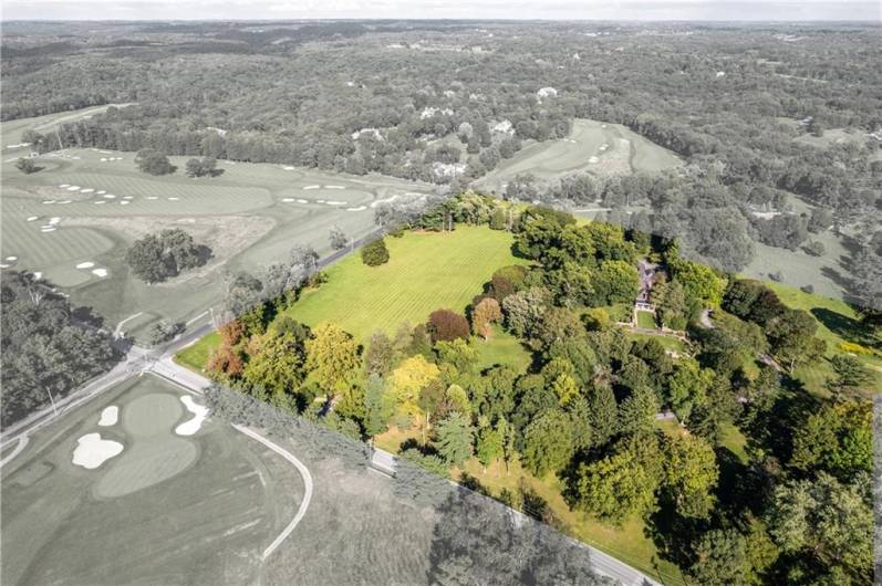 15+ beautiful acres near Allegheny country club.