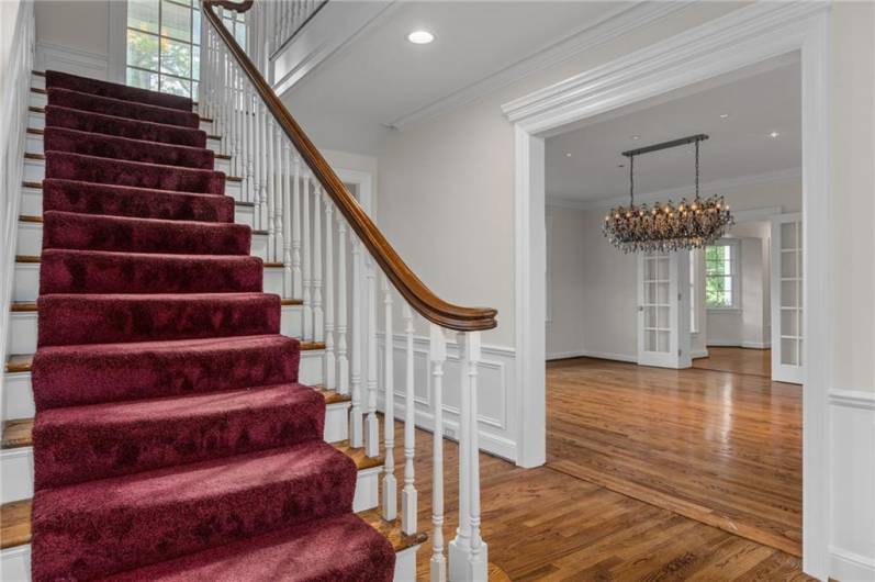 Beautiful hardwood floors.