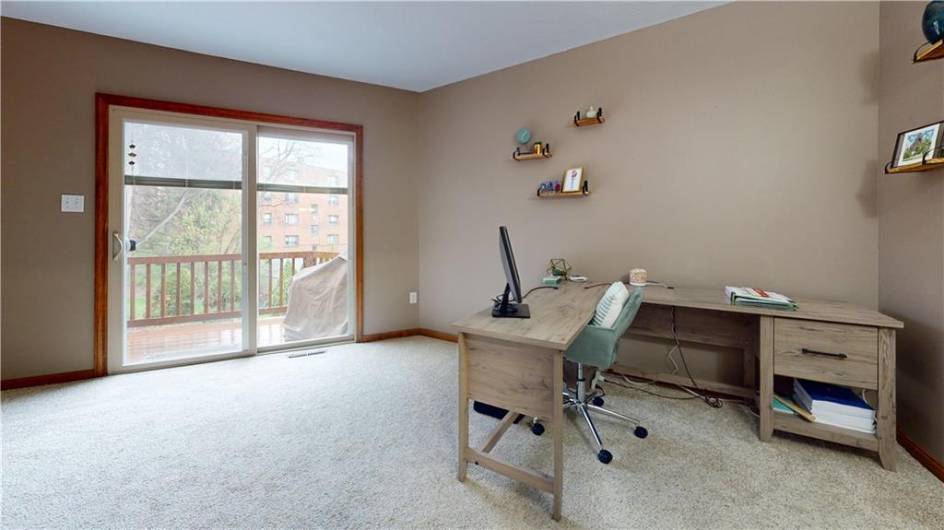 1st floor den, makes a great home office!