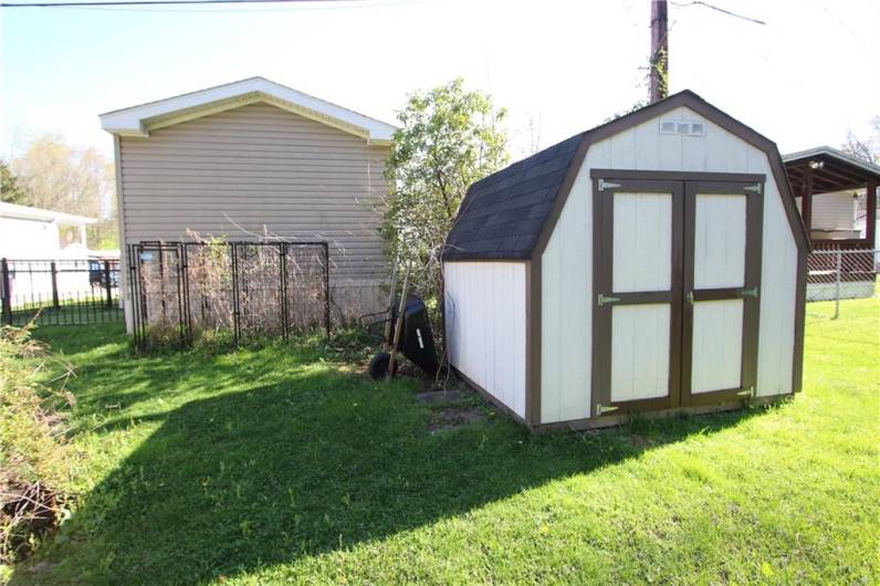 Shed also Included in Sale