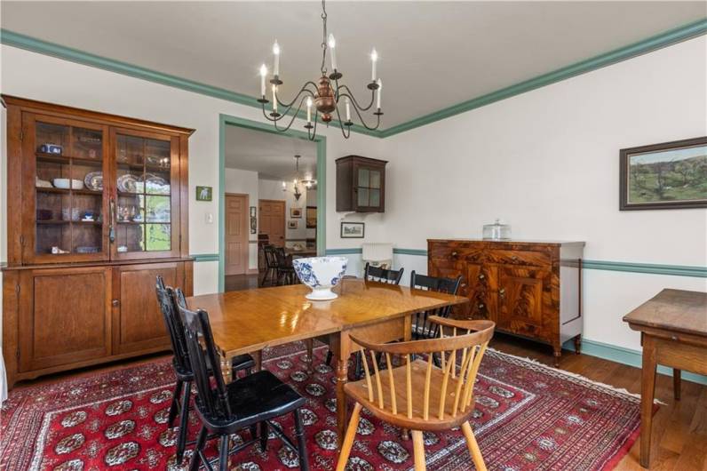 In addition, there is a Formal Dining Room off the kitchen.