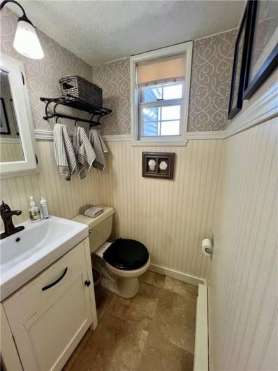 Powder Room on the Main Level is Convenient.