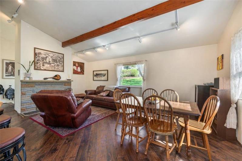 The gleaming hardwood floors, log buring fireplace, fresh paint, and updates throughout will make this home one of your favorites. Make your appointment today and see for yourself!