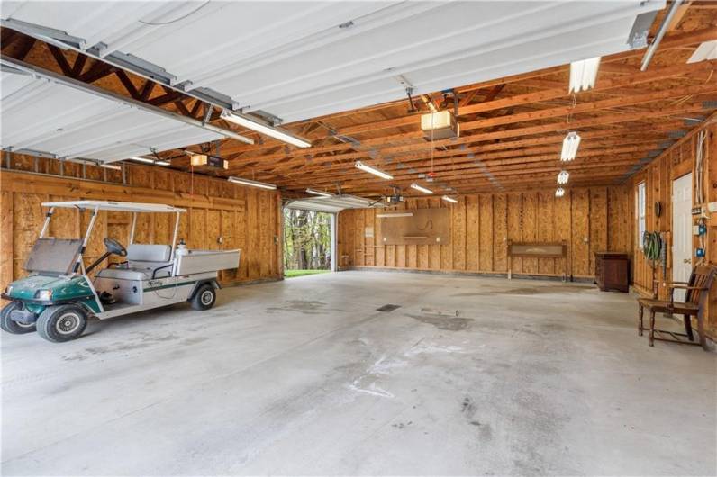 Interior View of Detached Garage