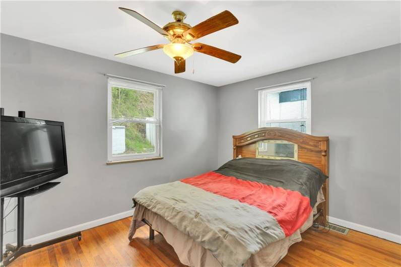 A ceiling fan is perfect for sound sleeping before you need to rely on the AC!
