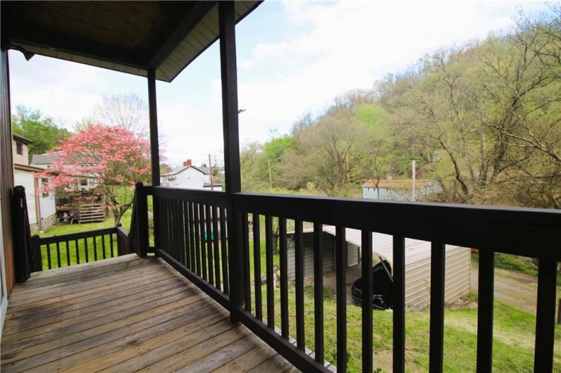 Front Porch perfect for enjoying warmer weather.