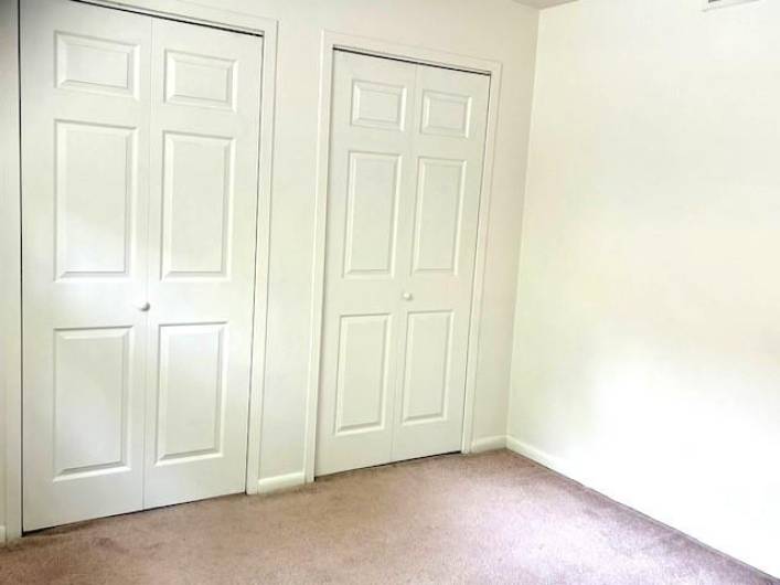 DOUBLE CLOSETS IN BEDROOM 2