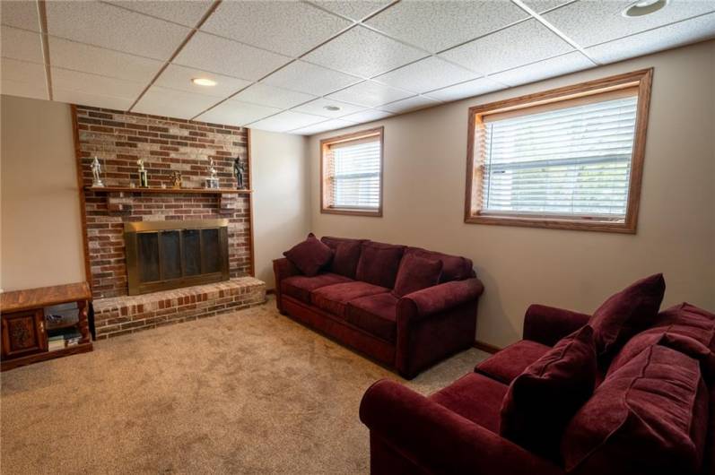 This space is perfect for the kids or media room.