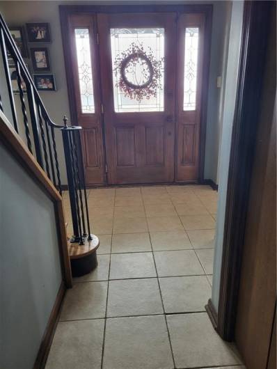 Hallway/entryway at front door