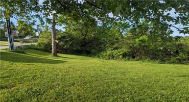 Flatter, easily accessed area of property