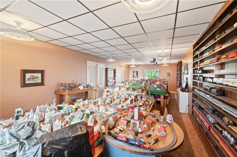 Any artists dream! Hobby room for all of your supplies and projects