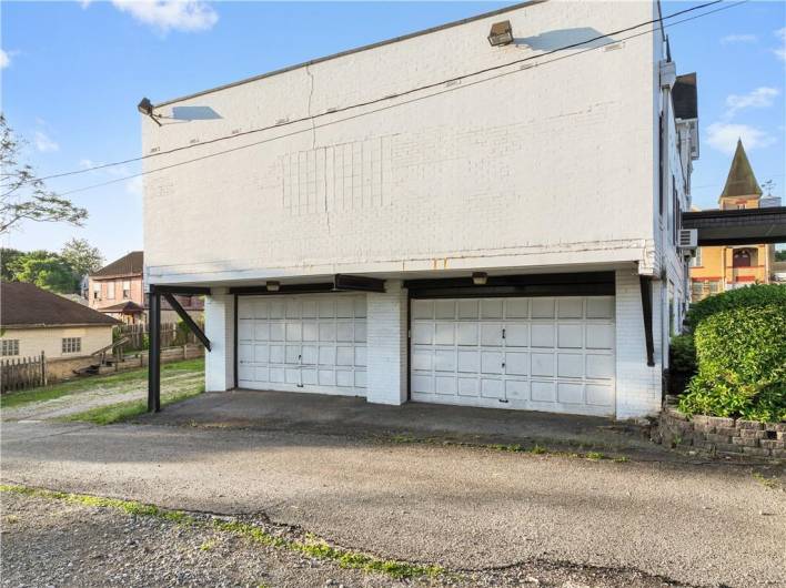 Garage space for more parking