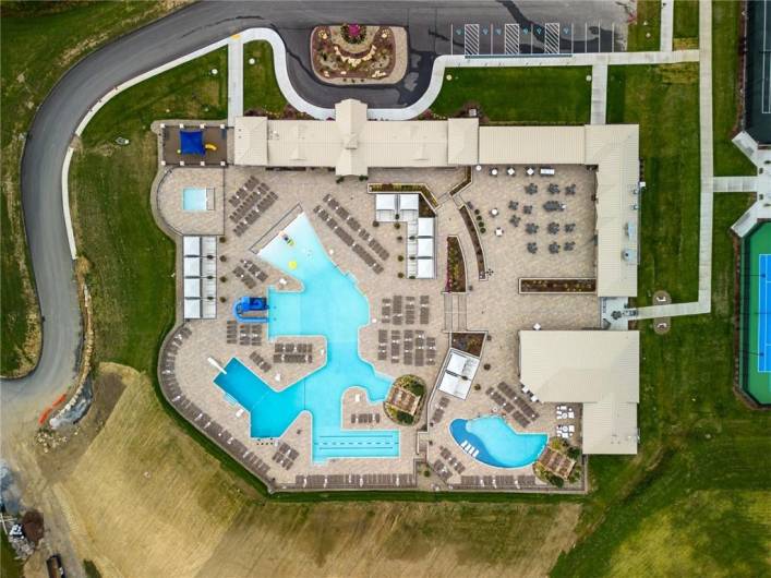 SEVEN OAKS NEW RECREATION COMPLEX LOCATED JUST STEPS AWAY.