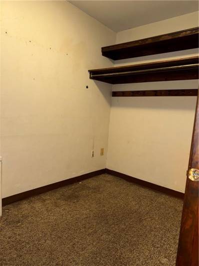 Coat closet lower level